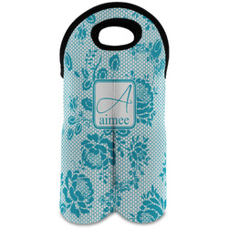 Lace Wine Tote Bag (2 Bottles) (Personalized)