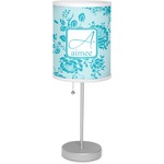Lace 7" Drum Lamp with Shade Linen (Personalized)