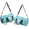 Lace Duffle bag large front and back sides