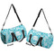 Lace Duffle bag small front and back sides