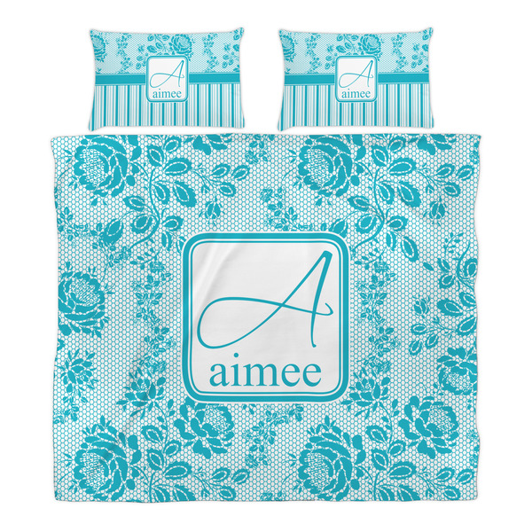 Lace Duvet Cover Set - King - Alt Approval