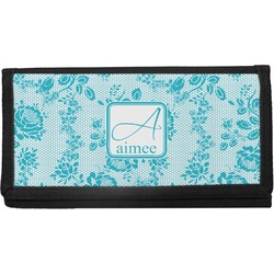 Lace Canvas Checkbook Cover (Personalized)