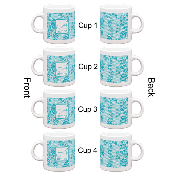 Lace Espresso Cup Set of 4 - Apvl