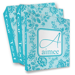 Lace 3 Ring Binder - Full Wrap (Personalized)