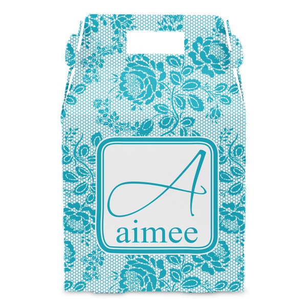 Lace Gable Favor Box - Front