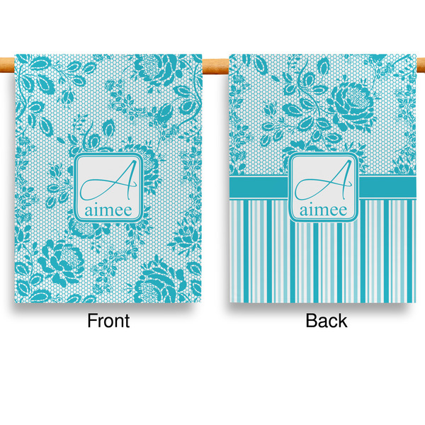 Lace Garden Flags - Large - Double Sided - APPROVAL