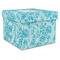 Lace Gift Boxes with Lid - Canvas Wrapped - X-Large - Front/Main