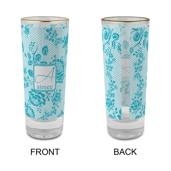 Lace Glass Shot Glass - 2 oz - Single - APPROVAL