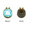 Lace Golf Ball Hat Clip Marker - Apvl - GOLD