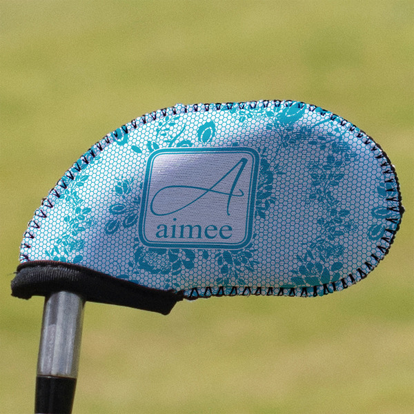 Custom Lace Golf Club Iron Cover (Personalized)