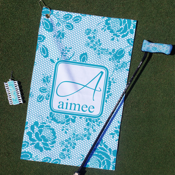 Custom Lace Golf Towel Gift Set (Personalized)