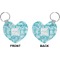 Lace Heart Keychain (Front + Back)