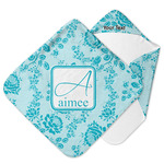 Lace Hooded Baby Towel (Personalized)