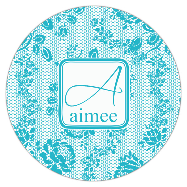 Lace Icing Circle - Large - Single