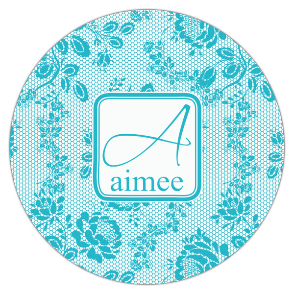 Lace Icing Circle - Medium - Single