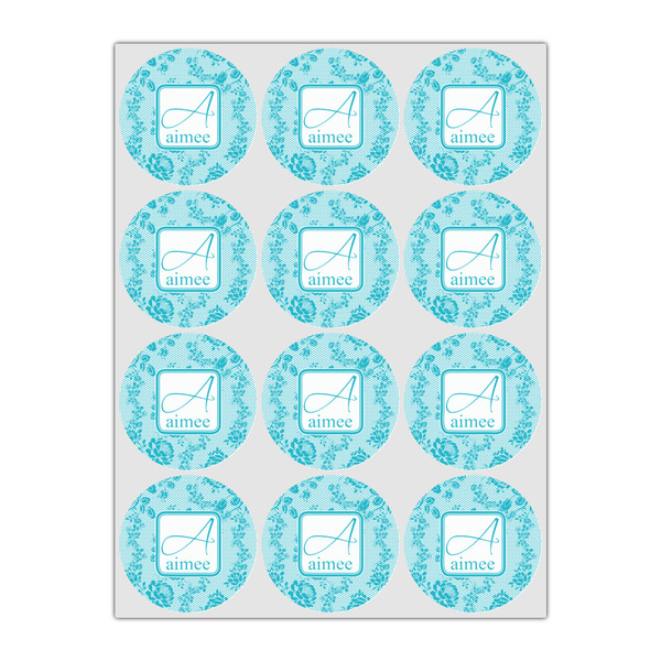 Lace Icing Circle - Small - Set of 12