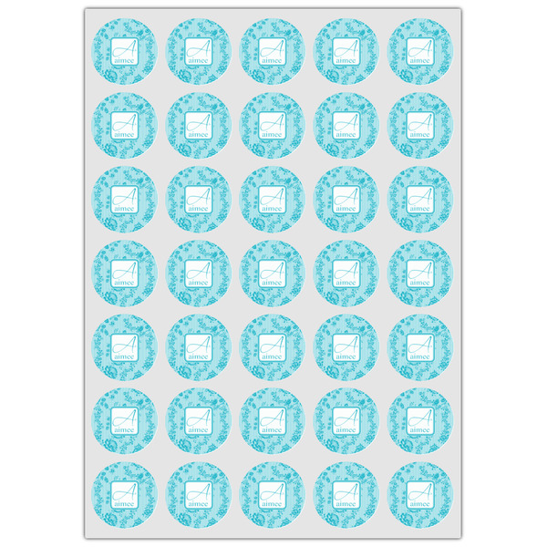 Lace Icing Circle - XSmall - Set of 35