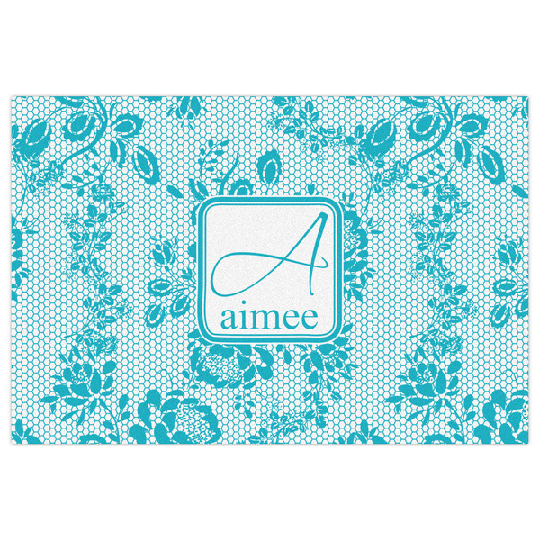 Lace Indoor / Outdoor Rug - 4'x6' - Front Flat