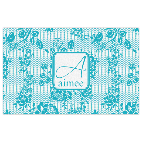 Lace Indoor / Outdoor Rug - 5'x8' - Front Flat