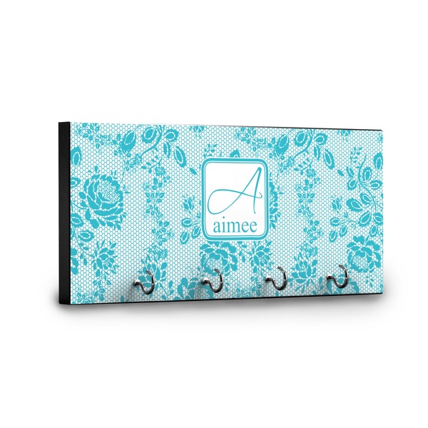 Lace Key Hanger - Front View with Hooks