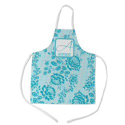 Lace Kid's Apron w/ Name and Initial