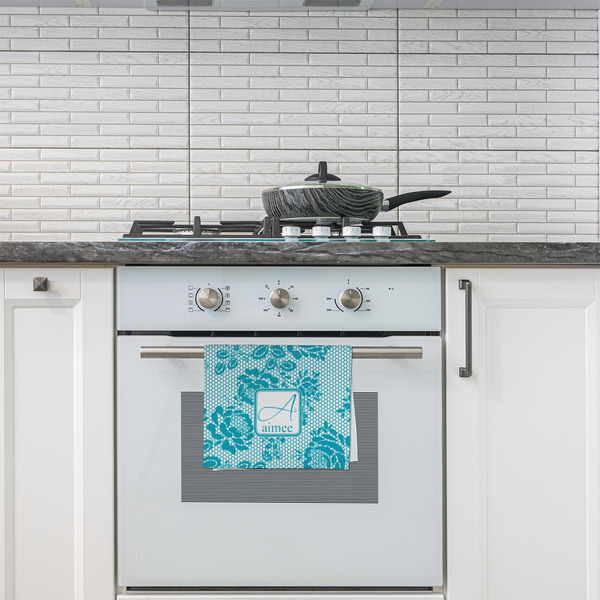 Lace Kitchen Towel - Poly Cotton - Lifestyle