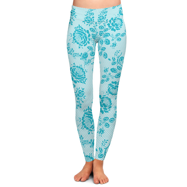Custom Lace Ladies Leggings - 2X-Large