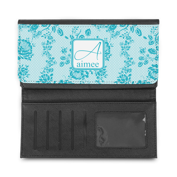 Lace Ladies Wallet - Half Way Open