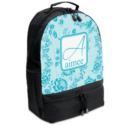 Lace Backpacks - Black (Personalized)