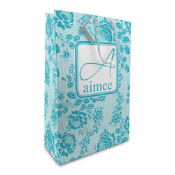 Lace Large Gift Bag (Personalized)