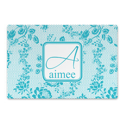 Lace Large Rectangle Car Magnet (Personalized)