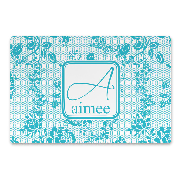 Custom Lace Large Rectangle Car Magnet (Personalized)