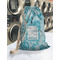 Lace Laundry Bag in Laundromat