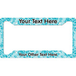 Lace License Plate Frame (Personalized)