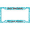 Lace License Plate Frame - Style A