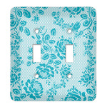 Lace Light Switch Cover (2 Toggle Plate)