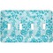 Lace Light Switch Cover (4 Toggle Plate)