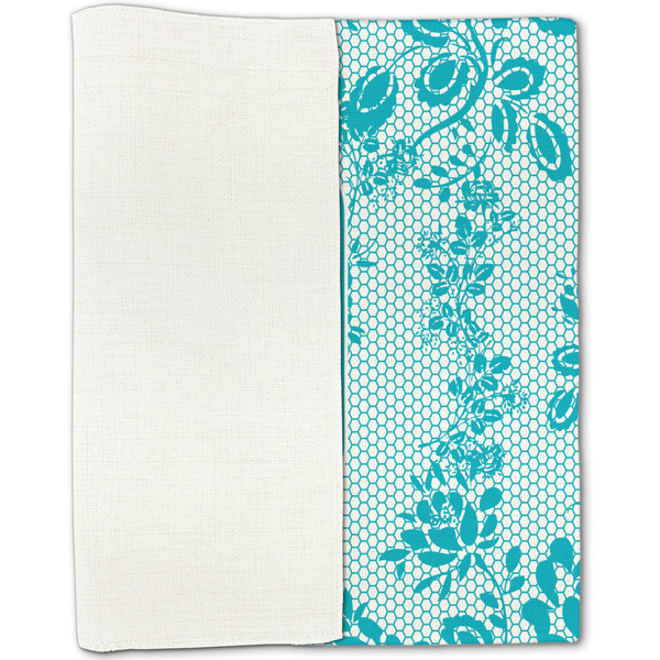 Lace Linen Placemat - Folded Half