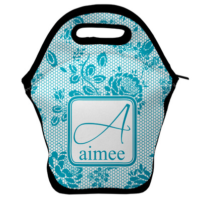 Lace Lunch Bag w/ Name and Initial