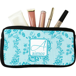 Lace Makeup / Cosmetic Bag (Personalized)