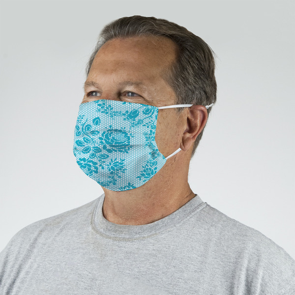 Lace Mask - Quarter View on Guy