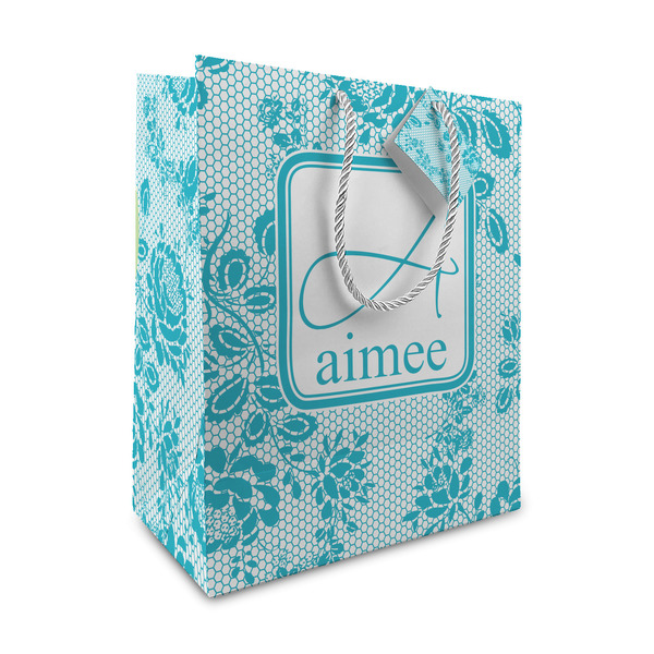 Custom Lace Medium Gift Bag (Personalized)