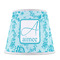 Lace Poly Film Empire Lampshade - Front View