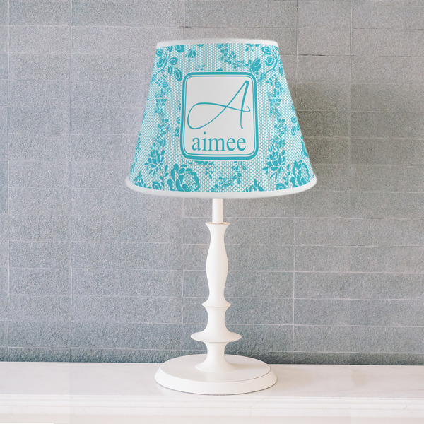 Lace Poly Film Empire Lampshade - Lifestyle