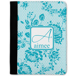 Lace Notebook Padfolio w/ Name and Initial
