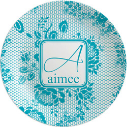 Lace Melamine Plate (Personalized)