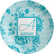 Lace Melamine Plate 8 inches