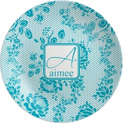 Lace Melamine Plate (Personalized)