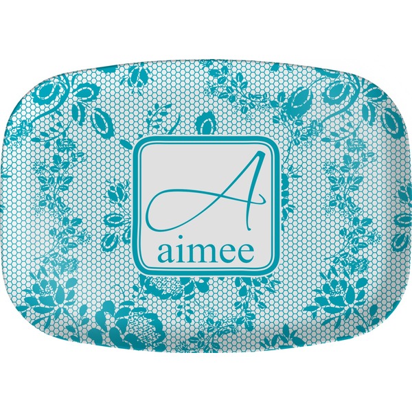 Custom Lace Melamine Platter (Personalized)