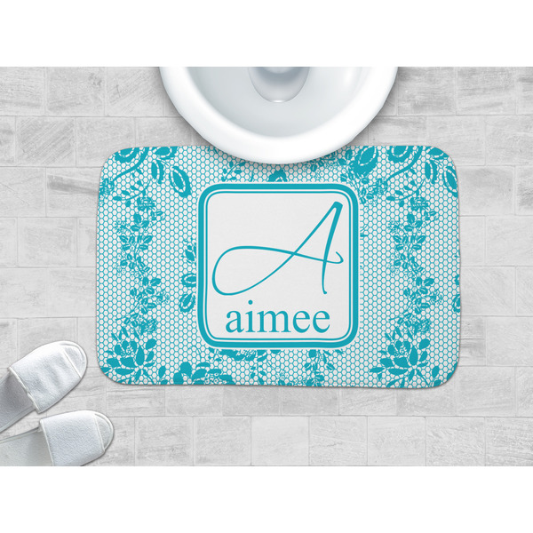 Lace Memory Foam Bath Mat - LIFESTYLE 34x21